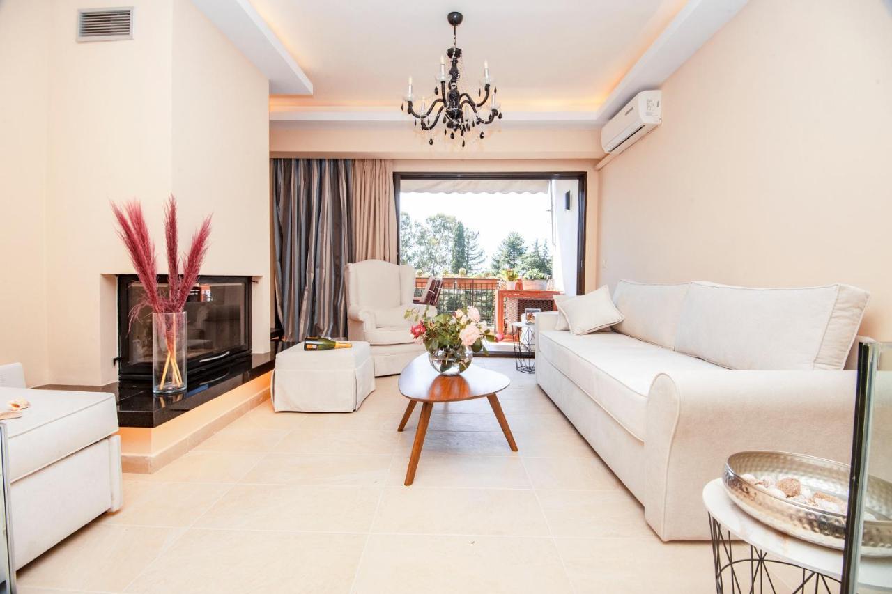 Ninos Luxury Apartment Corfu  Ngoại thất bức ảnh