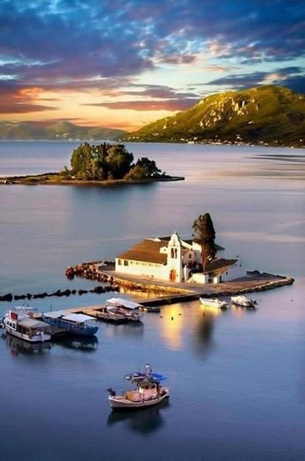 Ninos Luxury Apartment Corfu  Ngoại thất bức ảnh